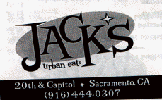 Jack"s Urban Eats (916)444-0307